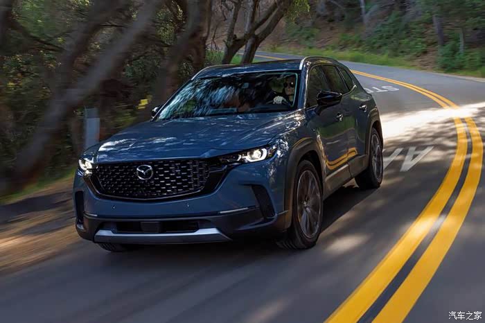 国产版马自达cx50实车亮相了