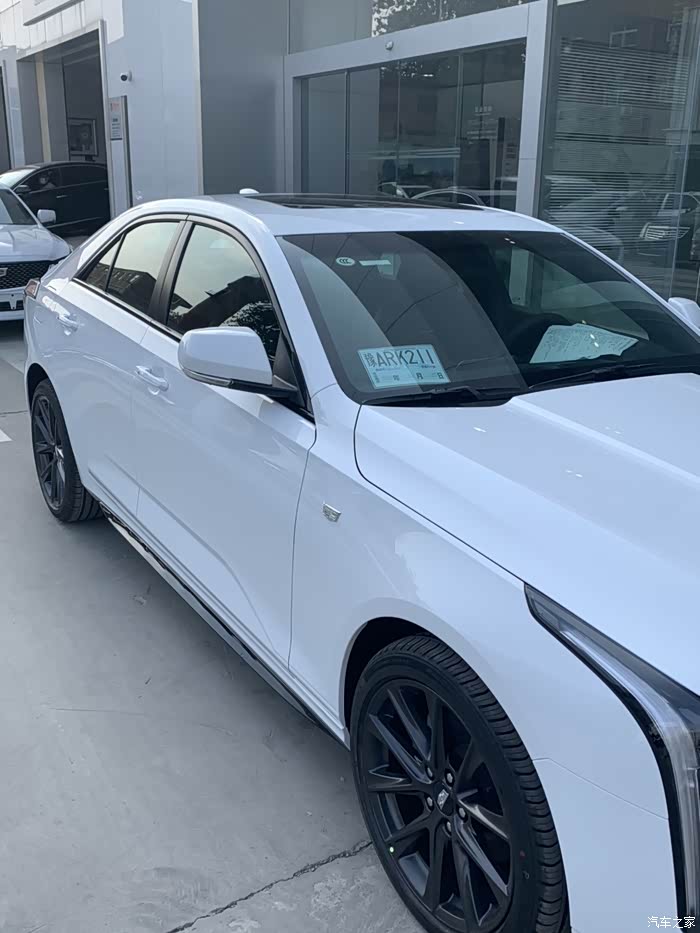 【图】白色精英版,ct4提车作业._凯迪拉克ct4论坛_汽车之家论坛