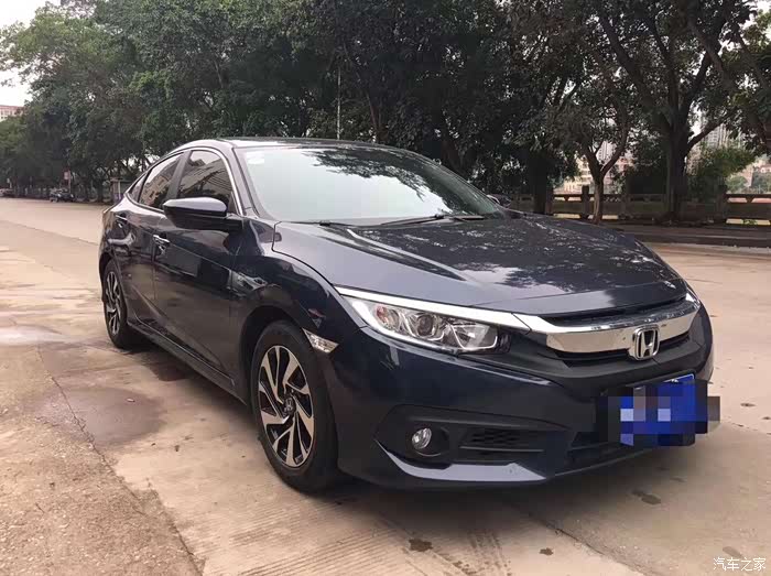 十代思域这个颜色太好看了