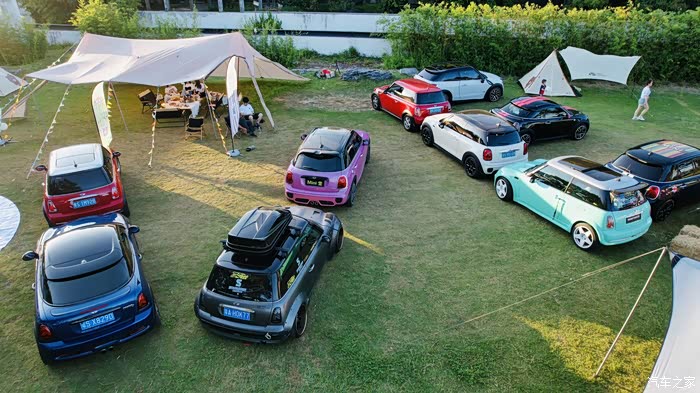 深圳mini营车友们的聚会私人岛屿野餐露营