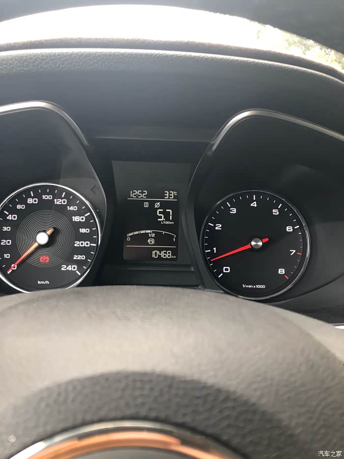 名爵6高速油耗大家分享一下
