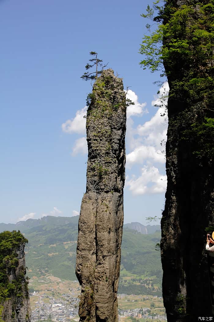 "擎天一柱"当地人也叫"一炷香"