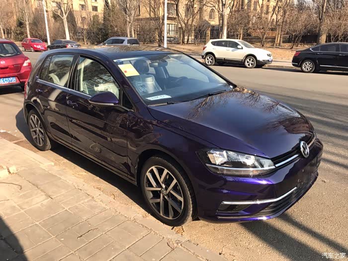 【图】7.5代风暴蓝提车_高尔夫论坛_汽车之家论坛