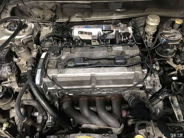 机器上车,是的,这就是传说中的4g92,我这个是185匹,rs版