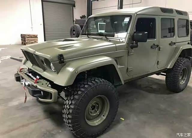 40能不能改装牧马人m715的前脸?老霸气了!