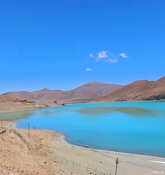 最好的风景在路上长安欧尚z6昂仁浪措湖