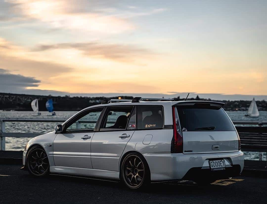 三菱evo 9代 wagon,帅就完事了!