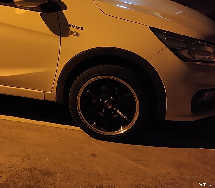 转让宝骏310改装轮毂轮胎