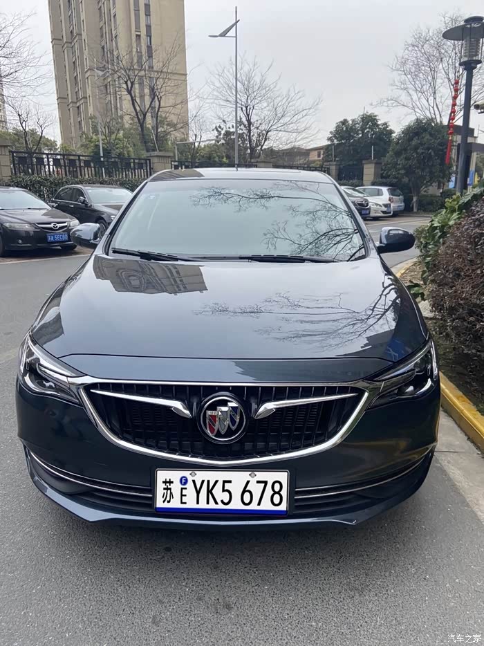 新式车牌 到英朗身上效果如何