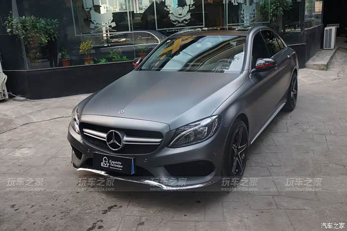 【图】e300 月光石灰 立标 适合贴哑光车衣么_奔驰e级论坛_汽车之家