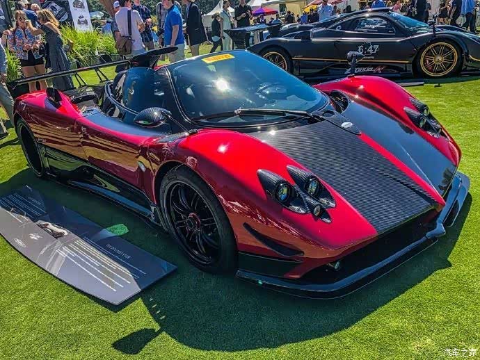 【图】帕加尼zonda cinque roadster红黑配色很美_帕加尼论坛_汽车之
