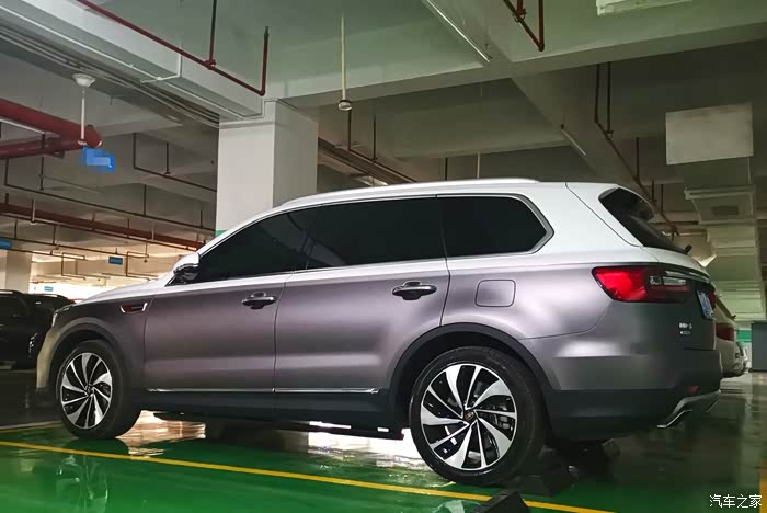 【图】hs7灰白双拼改色贴膜_红旗hs7论坛_汽车之家论坛