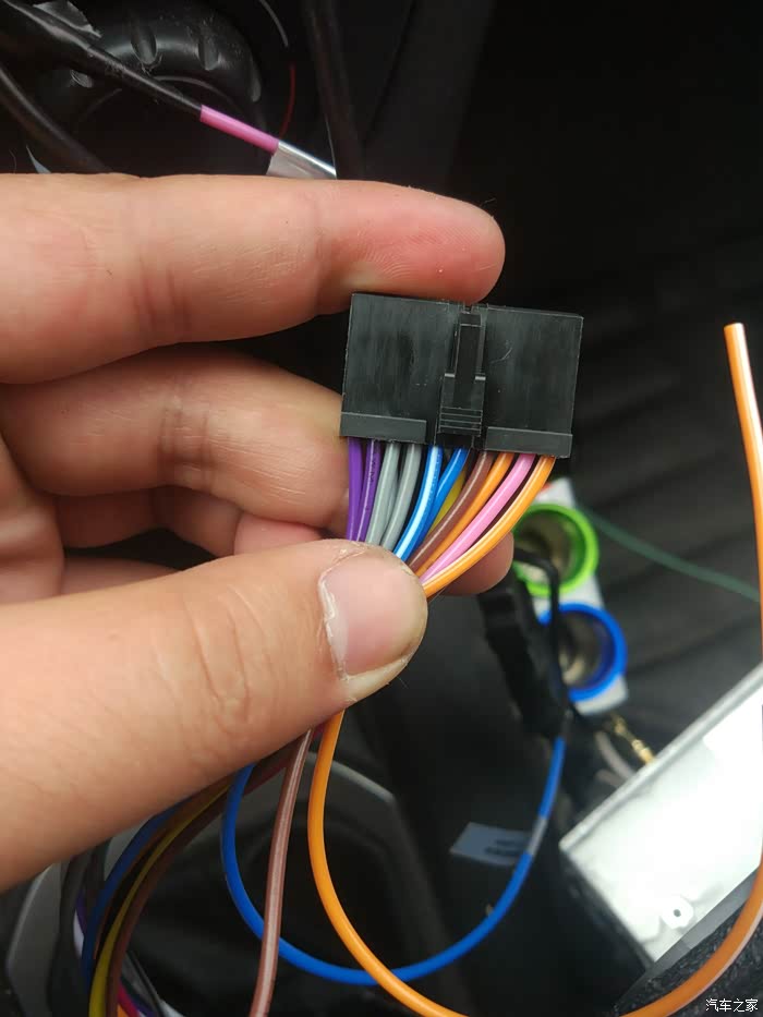 导航端子线束退线?
