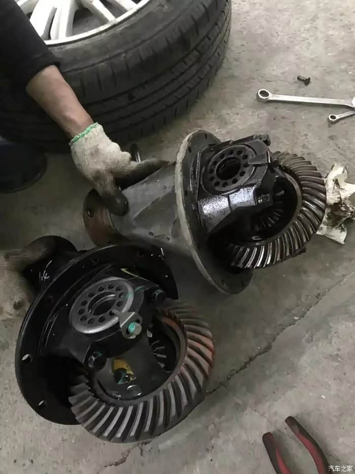【图】今天把后桥差速器换了_五菱宏光论坛_汽车之家论坛