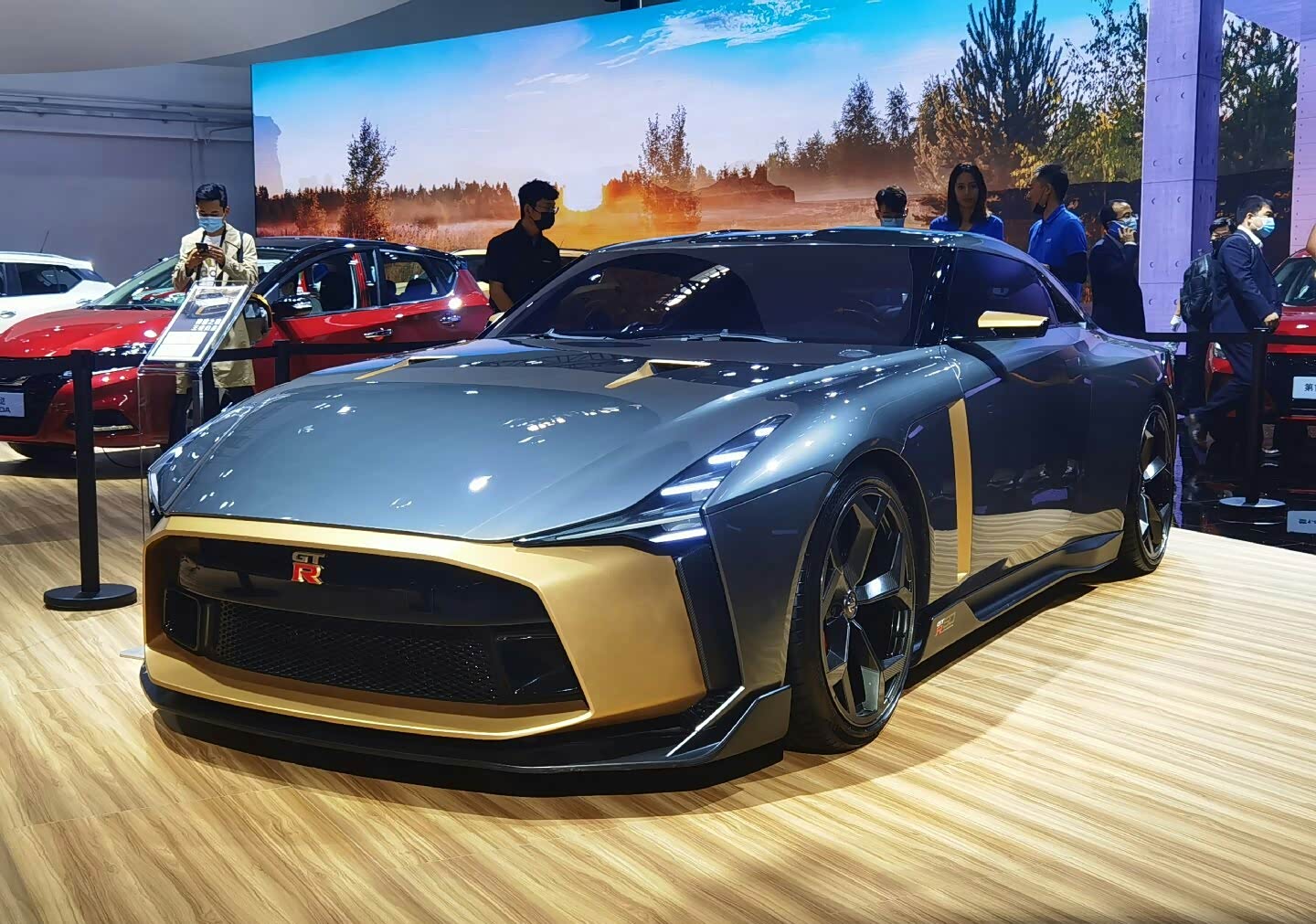 2020北京车展日产汽车标志性车型日产gtr威武霸气