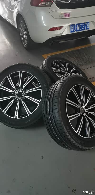 出一套沃尔沃xc60原车拆车米其林轮胎