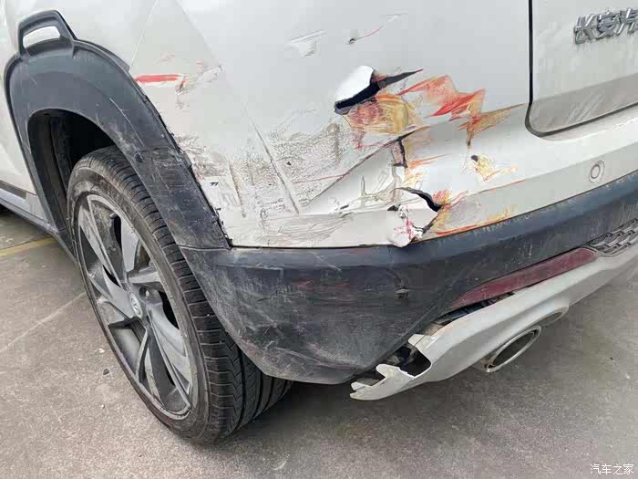 cs35plus刮擦小事故