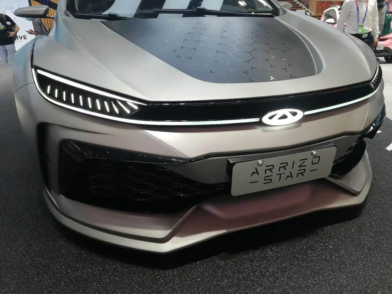 在2020北京车展上奇瑞艾瑞泽star亮相