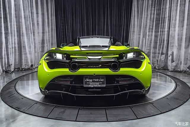 2020年迈凯伦 720s蜘蛛跑车纳皮尔绿色款