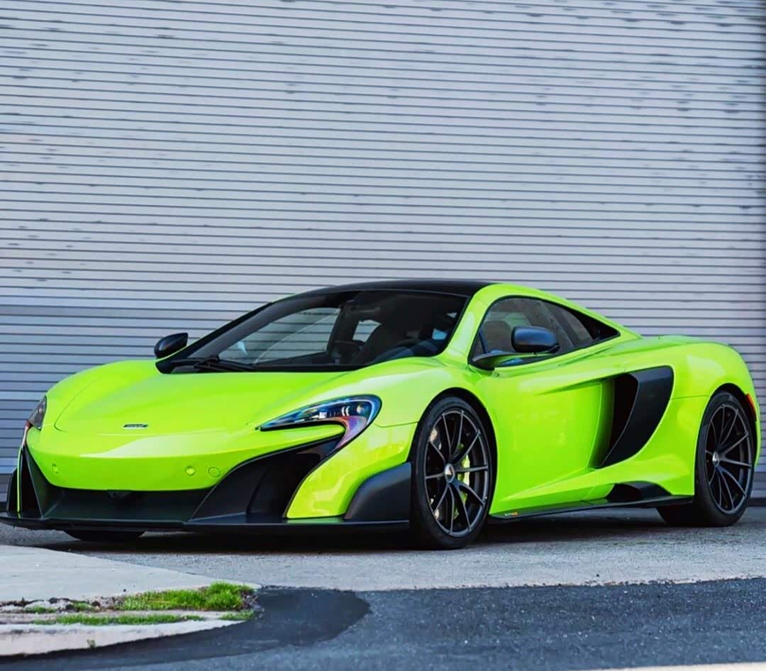 绿色的车身更显出它柔美的线条._迈凯伦论坛_手机汽车之家