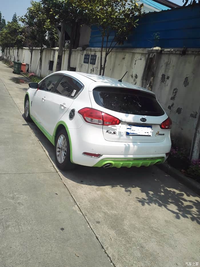 【图】k3s排气 改装过的进来讨论_起亚k3/k3s论坛_汽车之家论坛