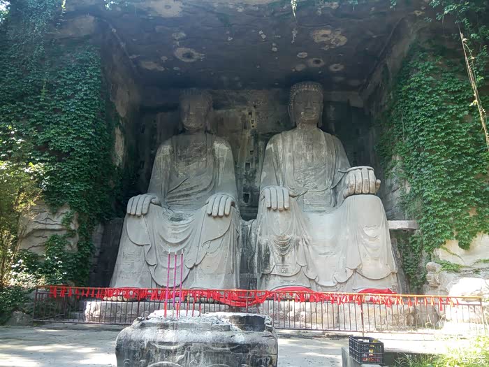 涞滩古镇,大足北山石刻一日游