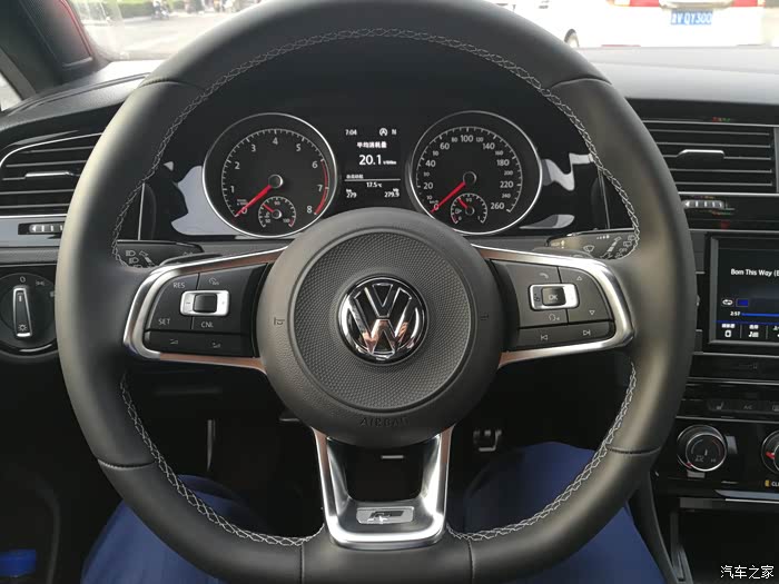 5 r-line提车小结._高尔夫论坛_汽车之家论坛