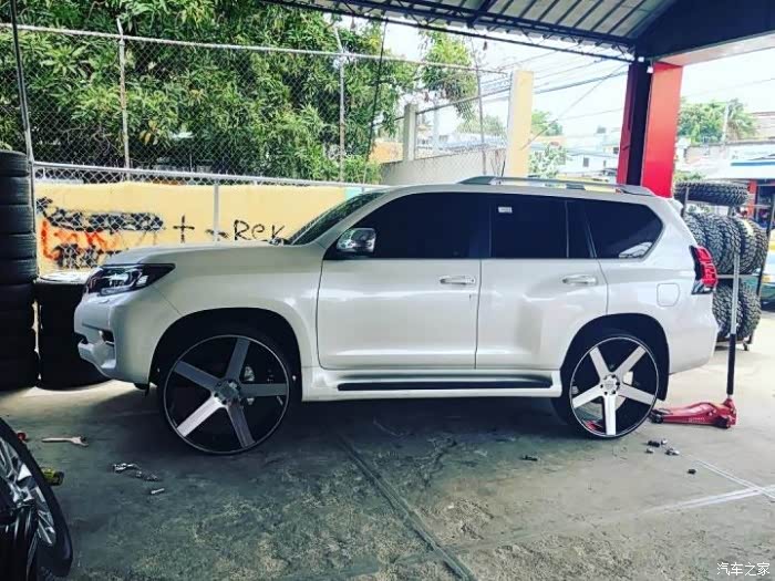 【图】改这款轮毂是什么体验?_普拉多论坛_汽车之家论坛