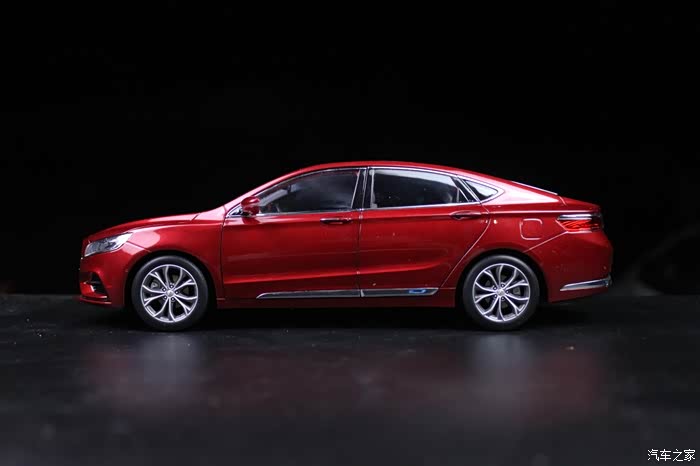 【图】夜拍红色吉利博瑞ge_江西论坛_汽车之家论坛