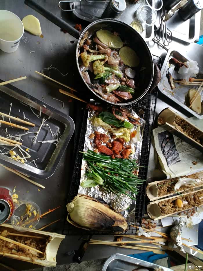 金华博越车友会武义郭洞烧烤一起嗨