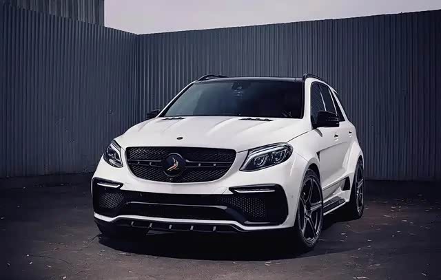 鲨鱼车标的奔驰gle你见过吗?马力达716匹!