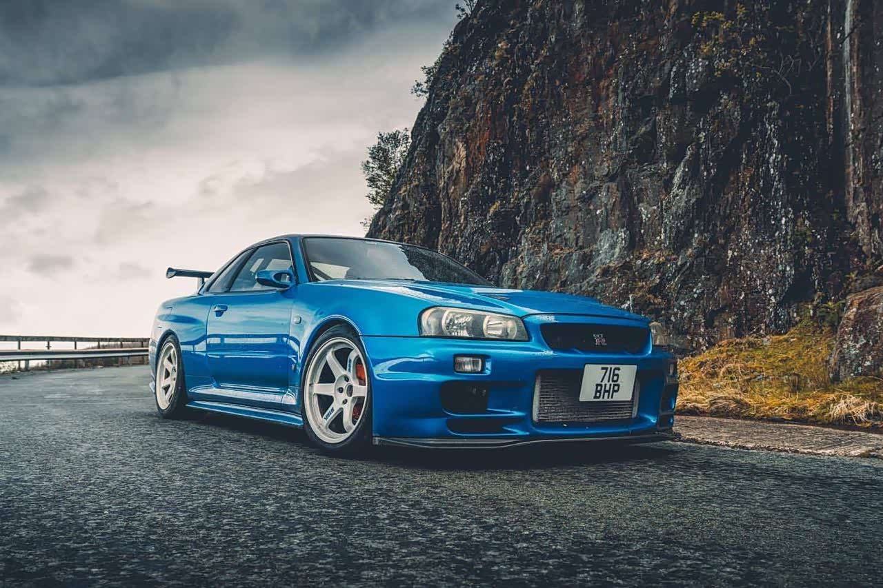 喜欢这种小改的尼桑r34