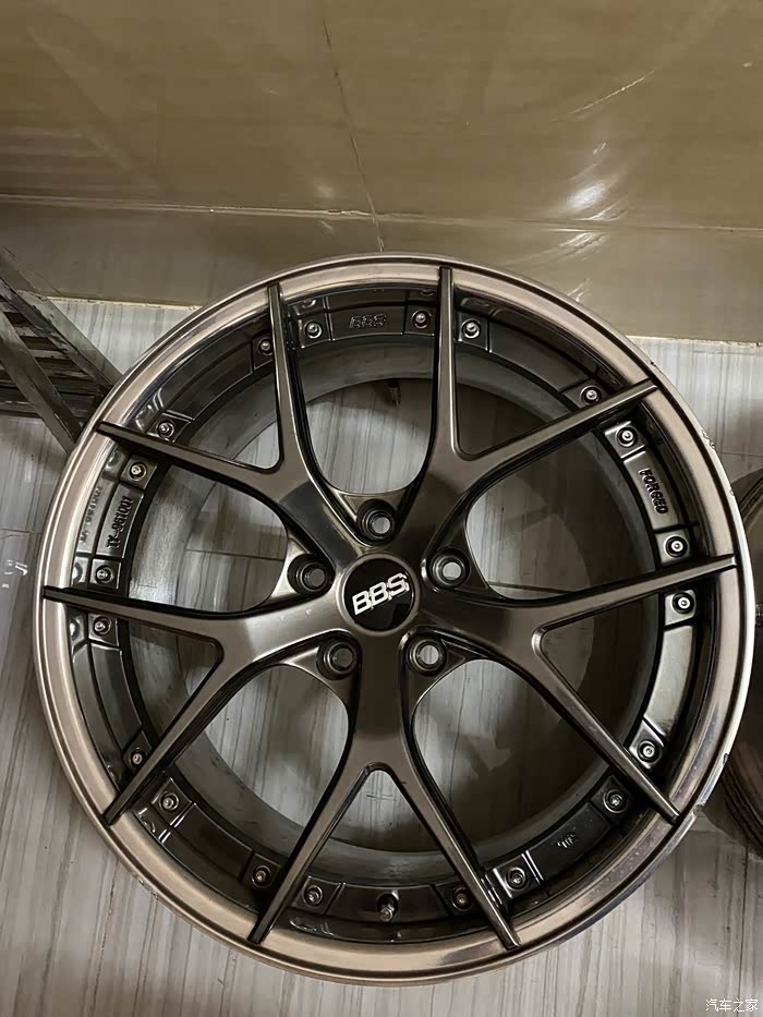 出售宝马专用bbsrid两片国锻轮毂