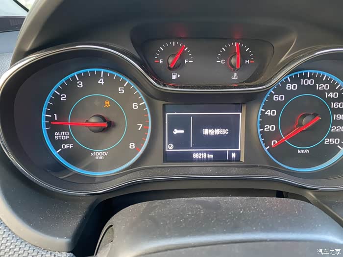 求助!17款科鲁兹发动机故障灯,请检修esc