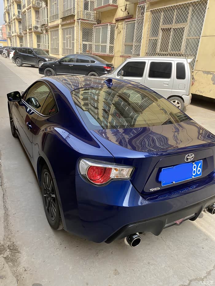 【图】出售2016年 手动丰田86 蓝色 个人一手_丰田86论坛_汽车之家