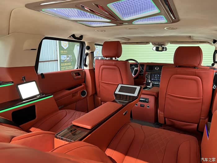 悍马h2的内饰改装分享