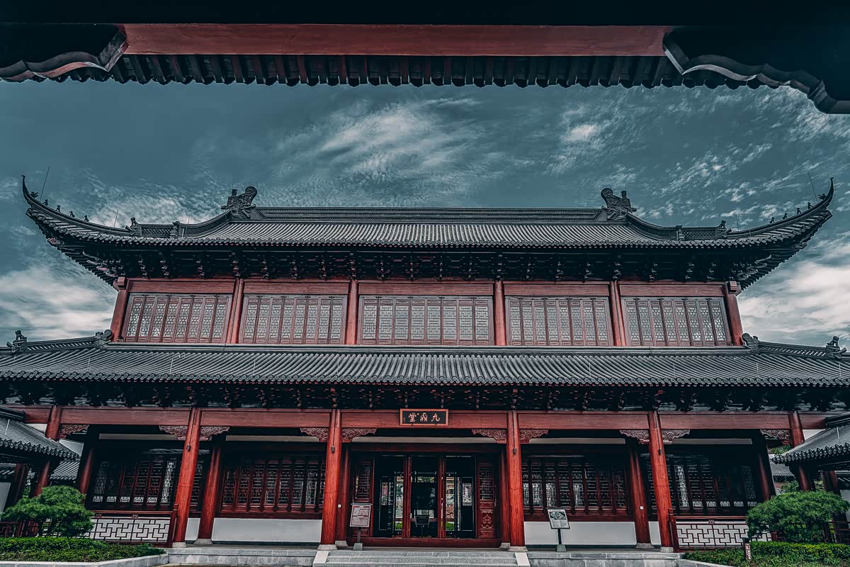 走进玄宇园就像走进个气宇轩昂皇家园林山水写意亭台楼