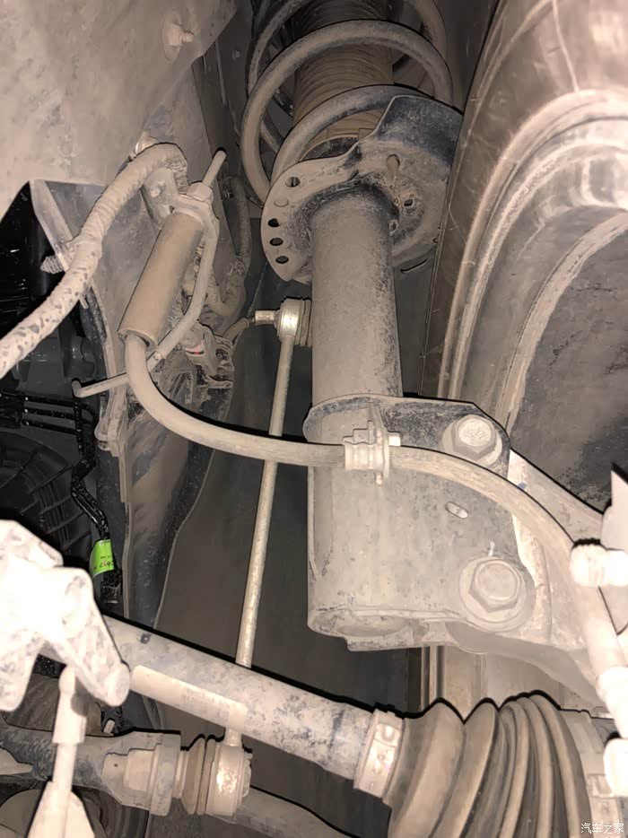 今天换刹车油管