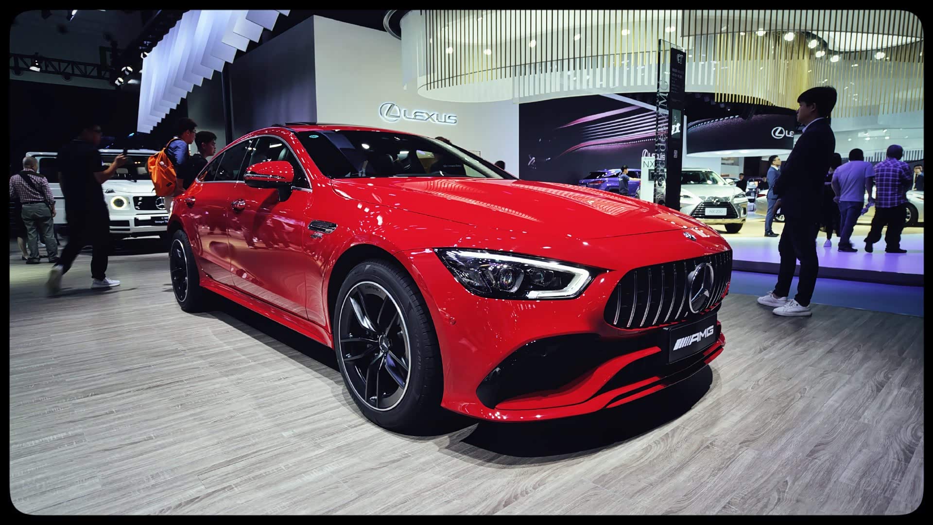 北京奔驰amg a35l 这名字真特别.