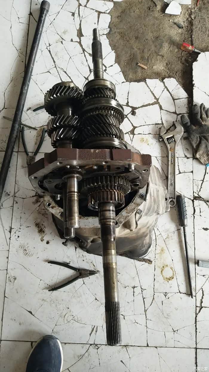 2010年上牌的帕拉丁四驱变速箱型号有木有大神知道