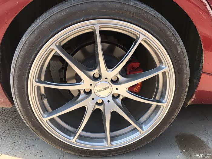 出18寸日本进口锻造rays g25轮毂