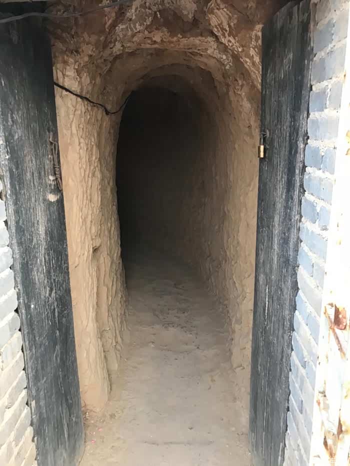 目前开放的地道度只原来的非常的部分,这地道入口