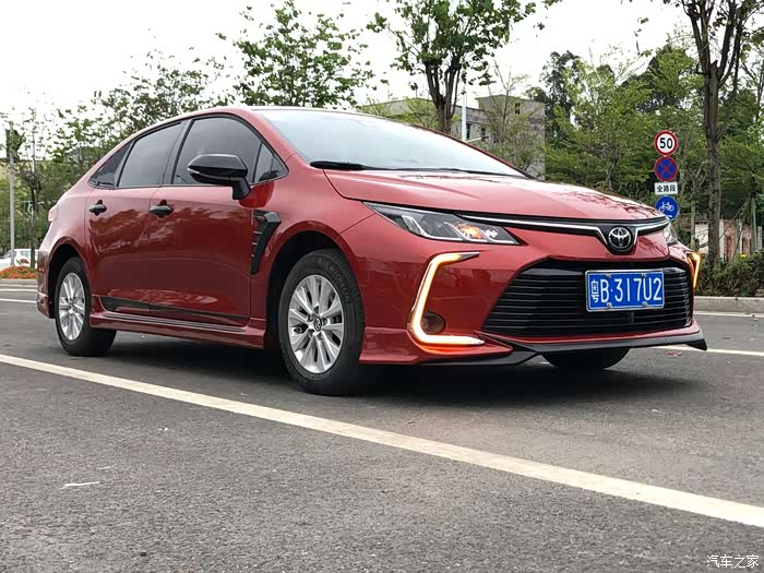 12代新款烈焰红卡罗拉改装案例分享内附精美图片