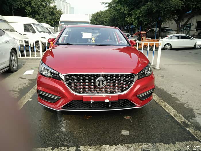 青春年少时17款名爵6提车作业