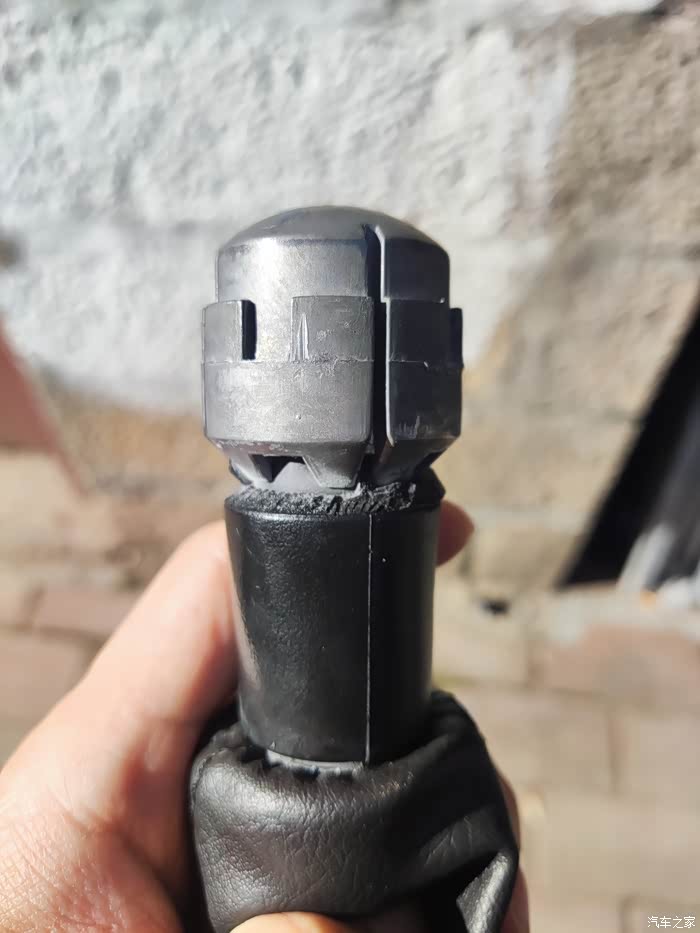 307更换自制档把头