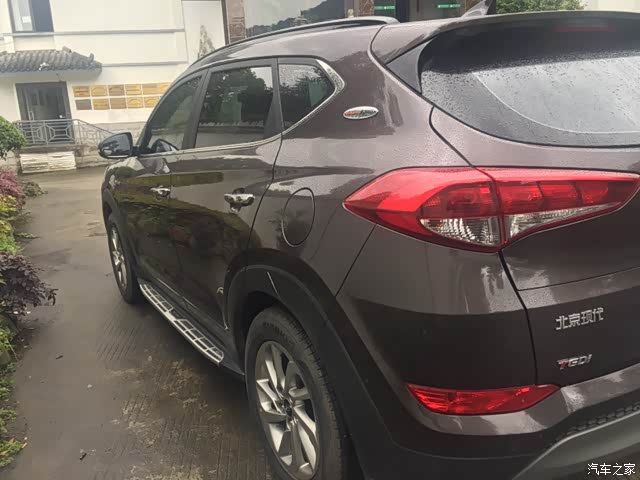 【图】橄榄棕实车看着怎么样?_途胜论坛_汽车之家论坛