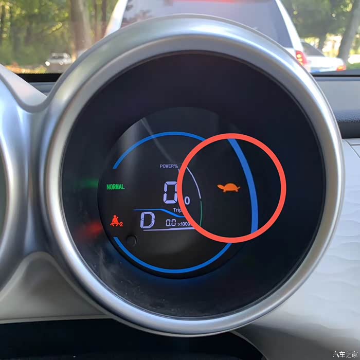 仪表盘乌龟标志什么情况