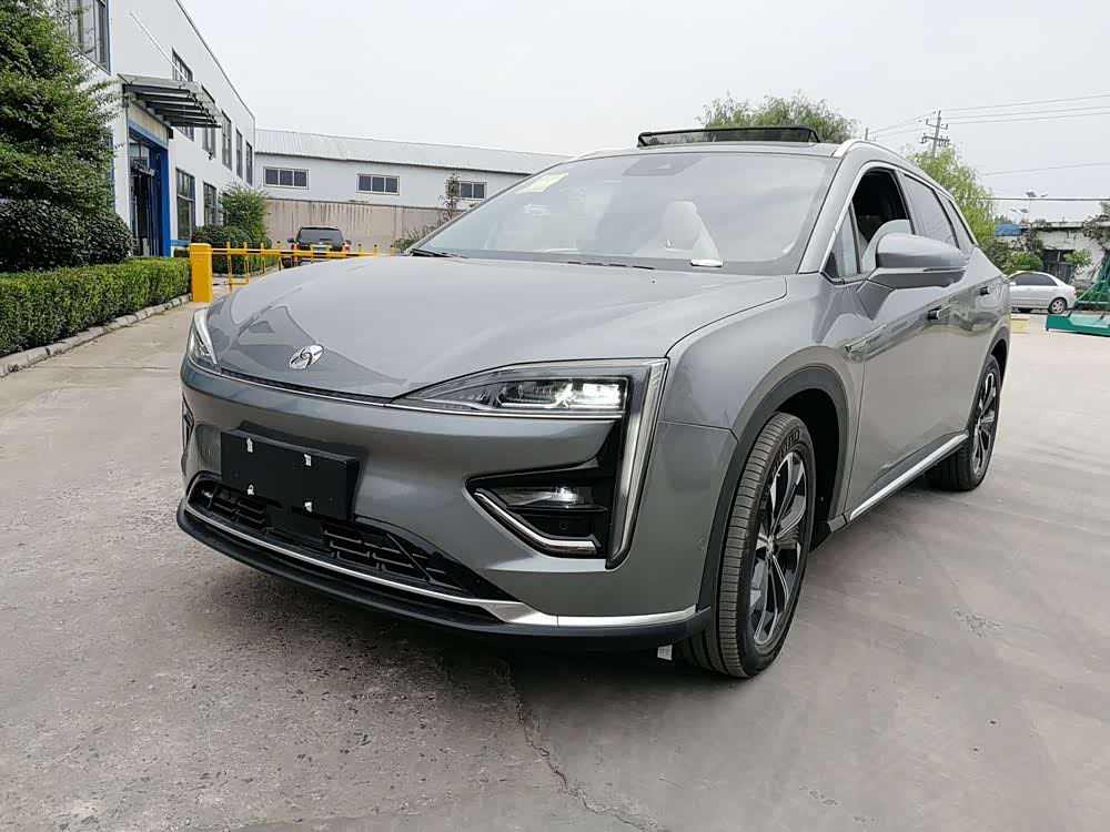 广汽蔚来汽车的第一款车合创007电动suv时尚潮流