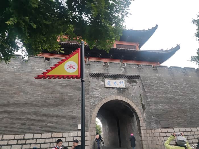 二代逸动陪我自驾游打卡建春门古浮桥