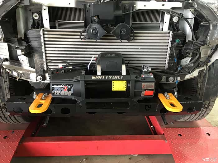 【图】安装隐藏式绞盘作业_ranger论坛_汽车之家论坛